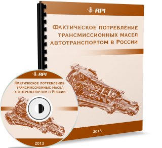 Фактическое потребление трансмиссионных масел автотранспортом в России