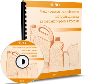 Фактическое потребление моторных масел автотранспортом в России